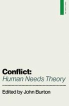 Book cover: Conflict - Human Needs Theory